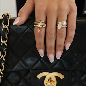 18k yellow gold ring